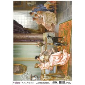 Model EL011 Deluxe Art Collection Pirinç Dekopaj 60x84cm